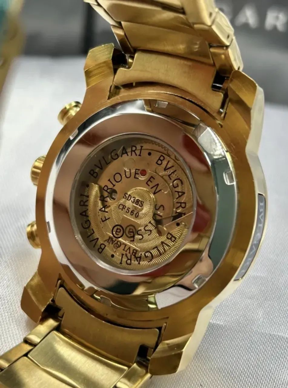 Relógio Bvlgari Iron Man - Fundo de Vidro | Resistente à Água | Com Caixa - Foto 3