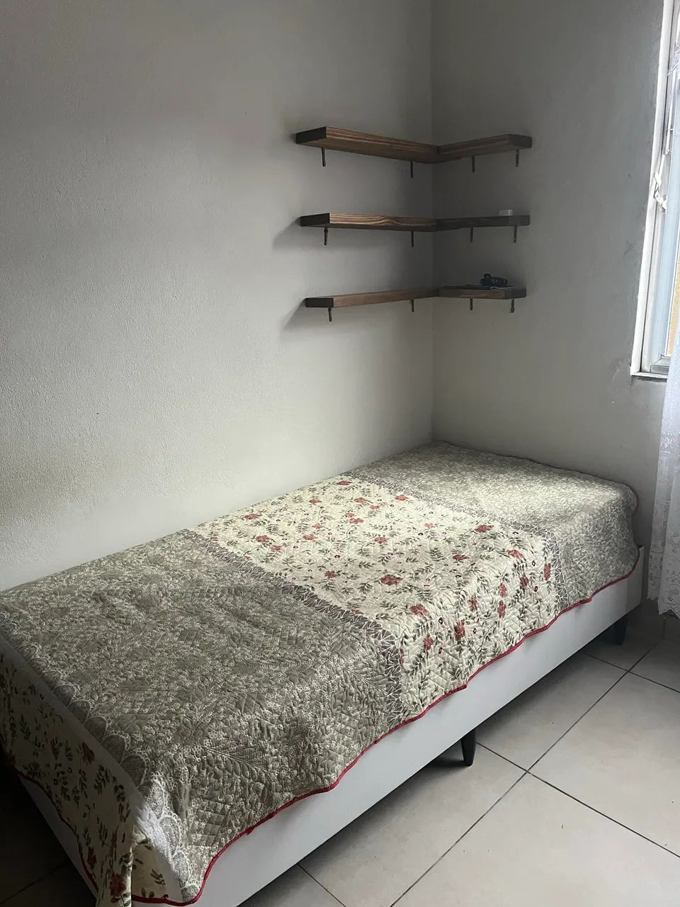 Cama de solteiro da linha Ortoflex da Ortobom 