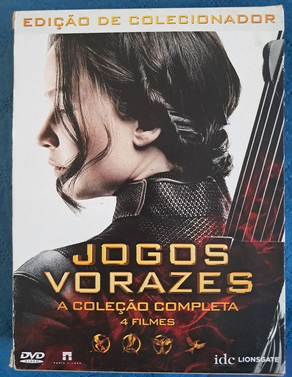 Box dvd Jogos Vorazes