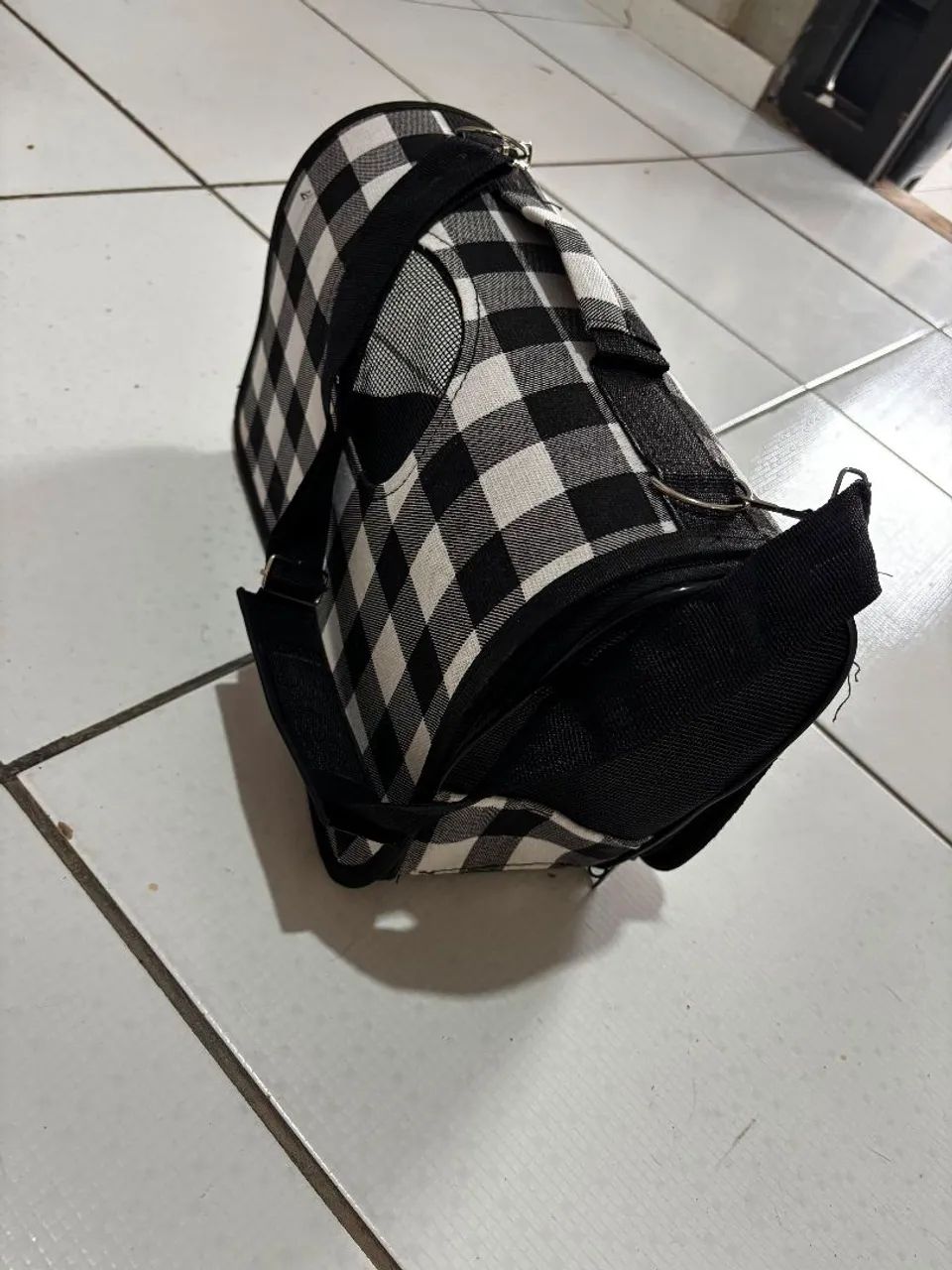 BOLSA MALA TRANSPORTE PET MEDIA - Foto 2