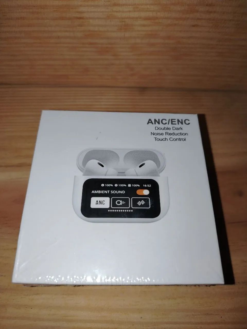 ? Fone Bluetooth com tela ANC/ENC Premium