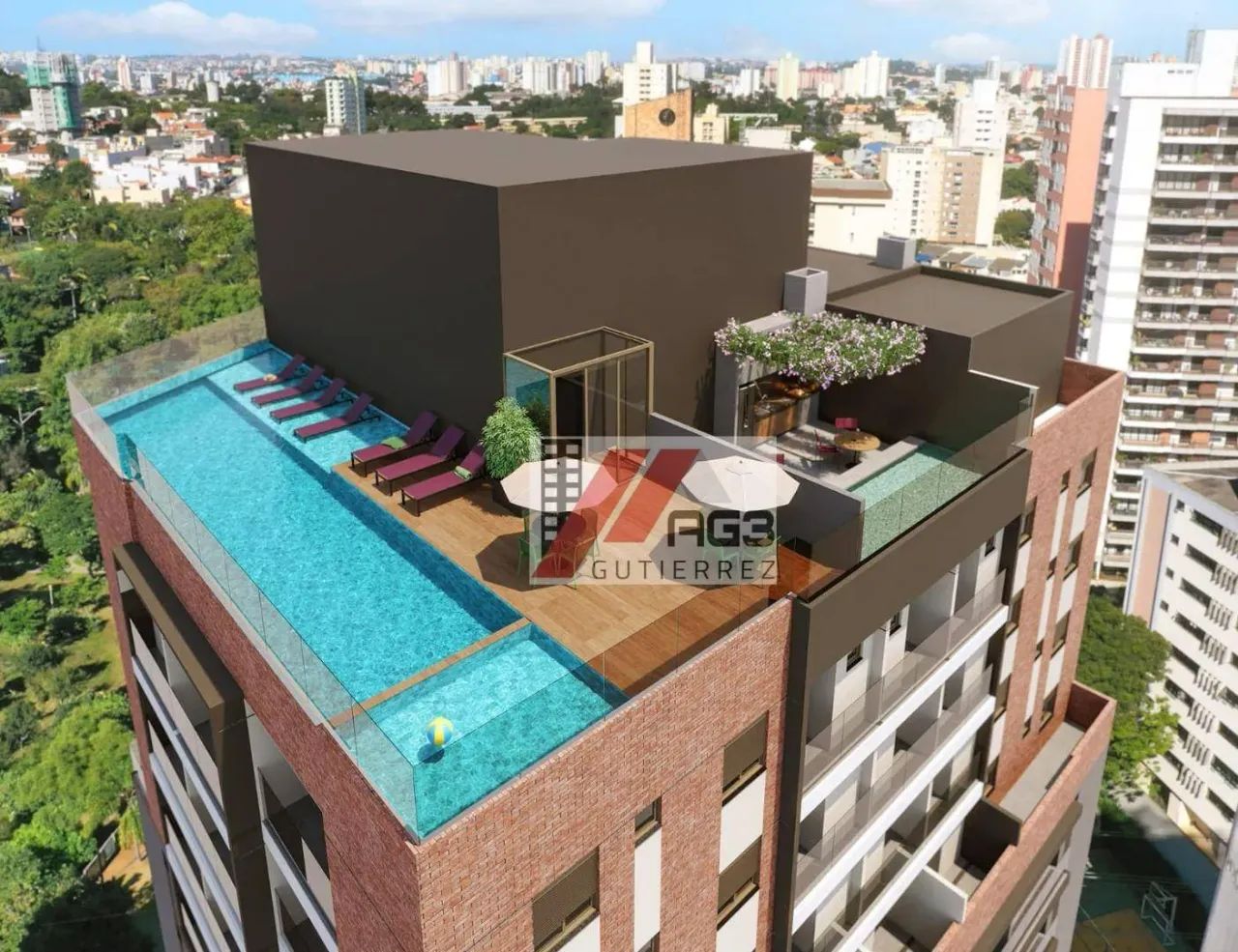 Apartamentos tipo Studio, 1 e 2 dormitórios, com opções com varanda, e lazer completo ao l - Foto 3