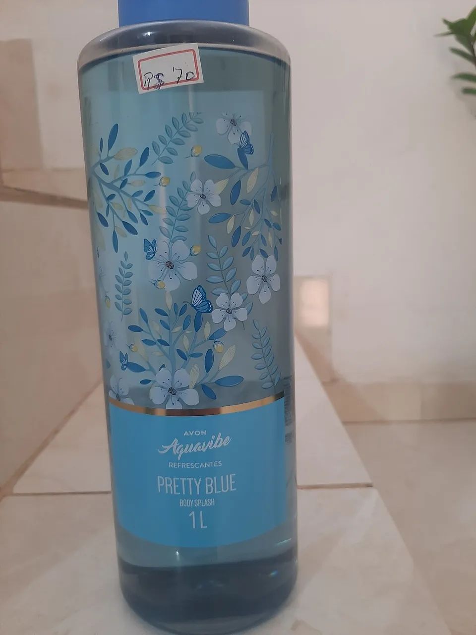 Body Splash Avon Aquavibe - Pretty Blue e Chypre