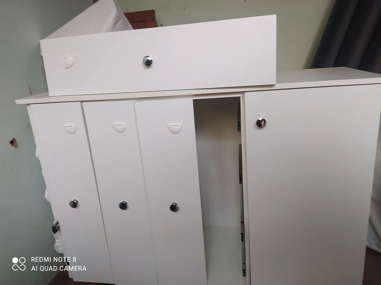 Cômoda 4 gavetas e porta MDF  - Foto 2
