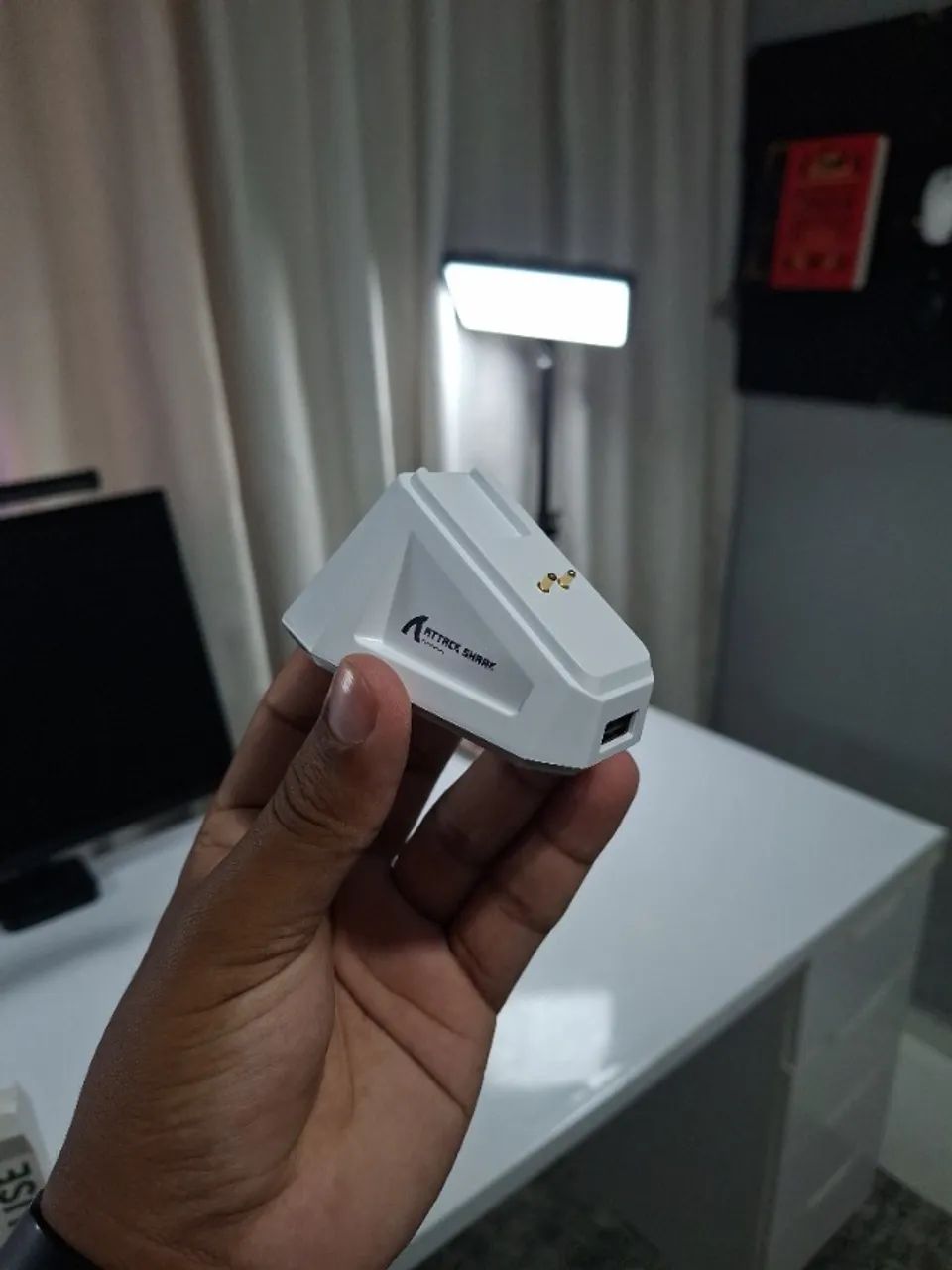 Mouse Gamer Attack Shark X11 Sem Fio + Dock - Foto 3
