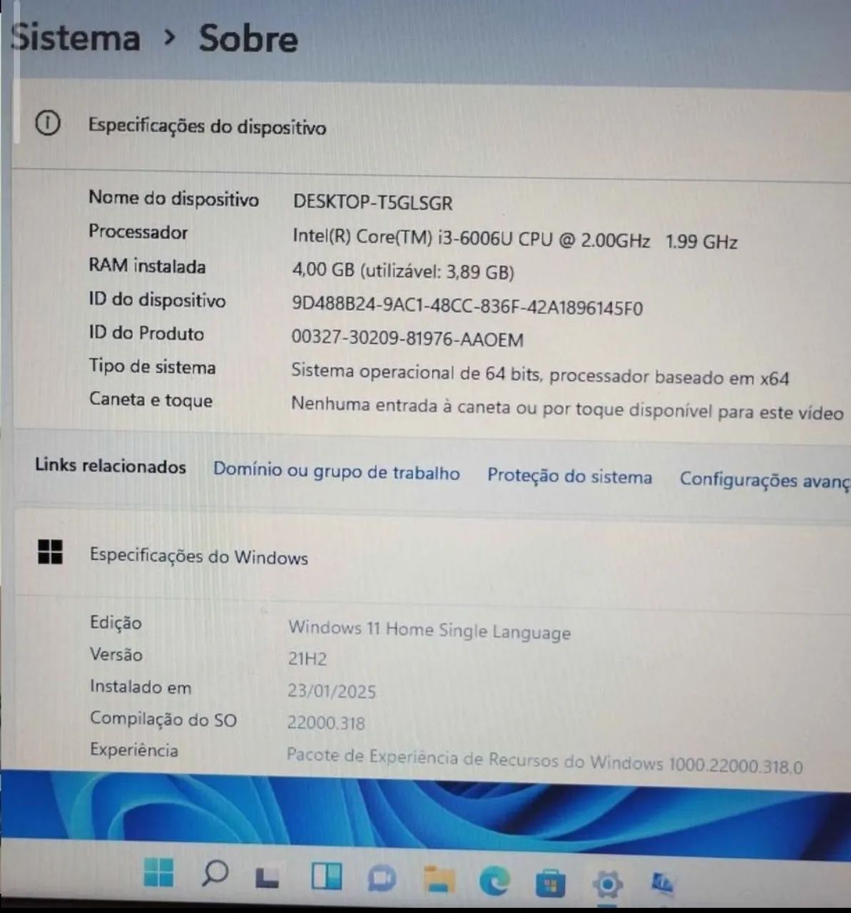 Notebook Positivo Stilo XC7660 I3 4gb ram 1TB hd Win10 - Foto 5