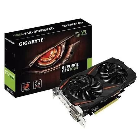 GTX 1060 OC 6GB Gigabyte Duan Fan