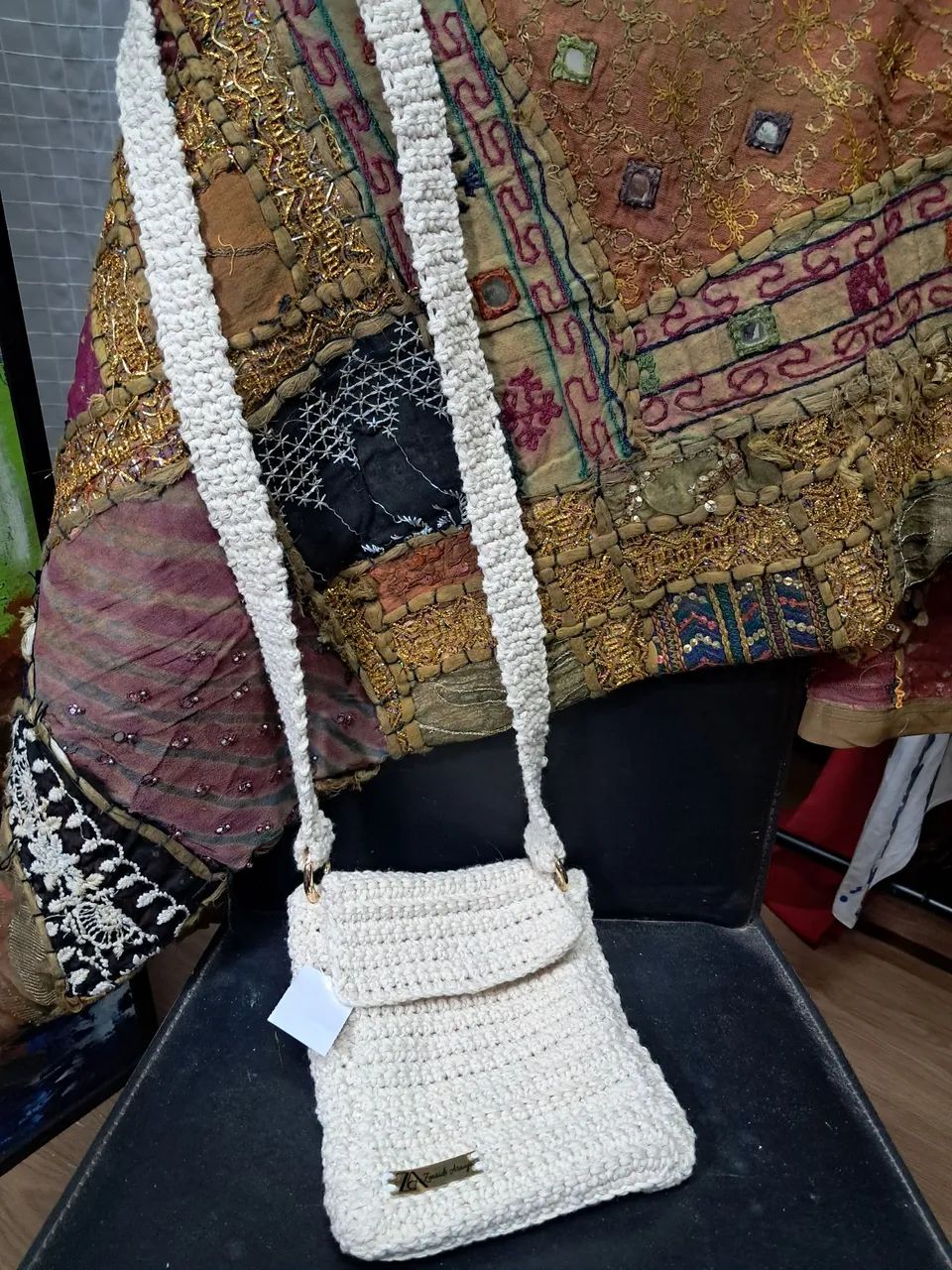 Bolsa em crochê 