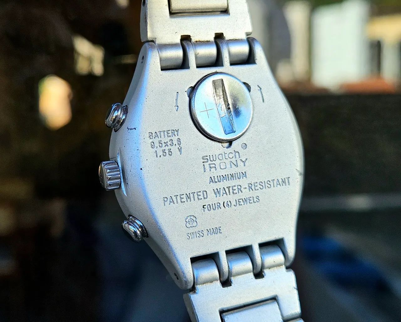 Relógio Swatch Irony Chrono World Time Vintage 1997 Original
