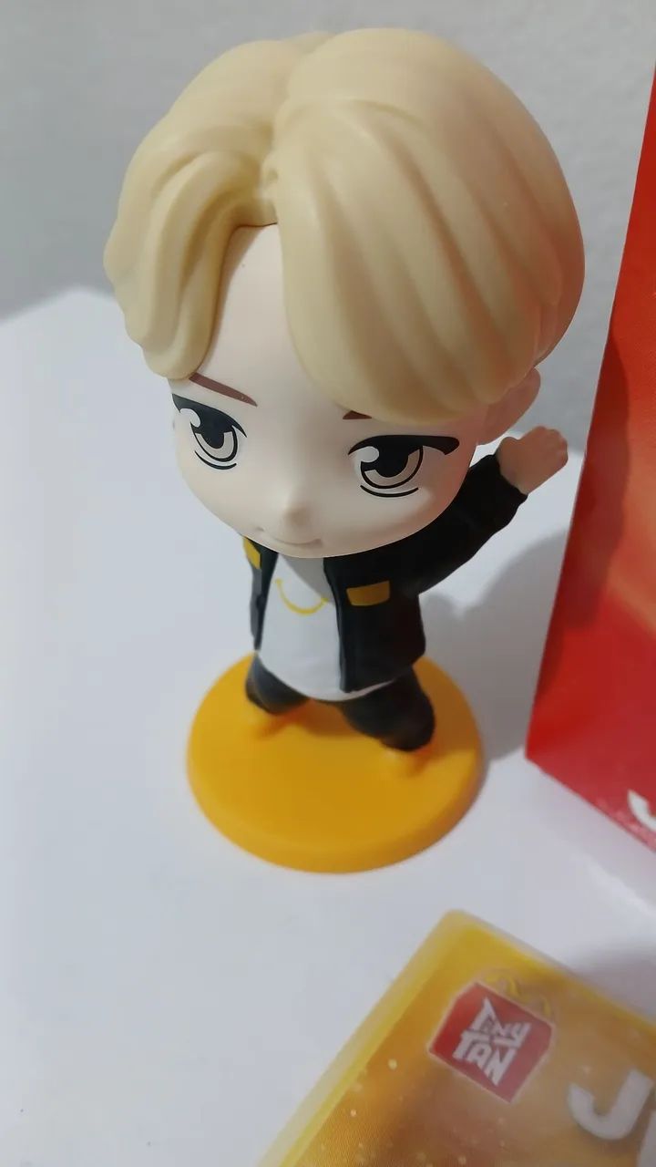 Jimin Tiny Tan McDonald's NOVO na CAIXA 