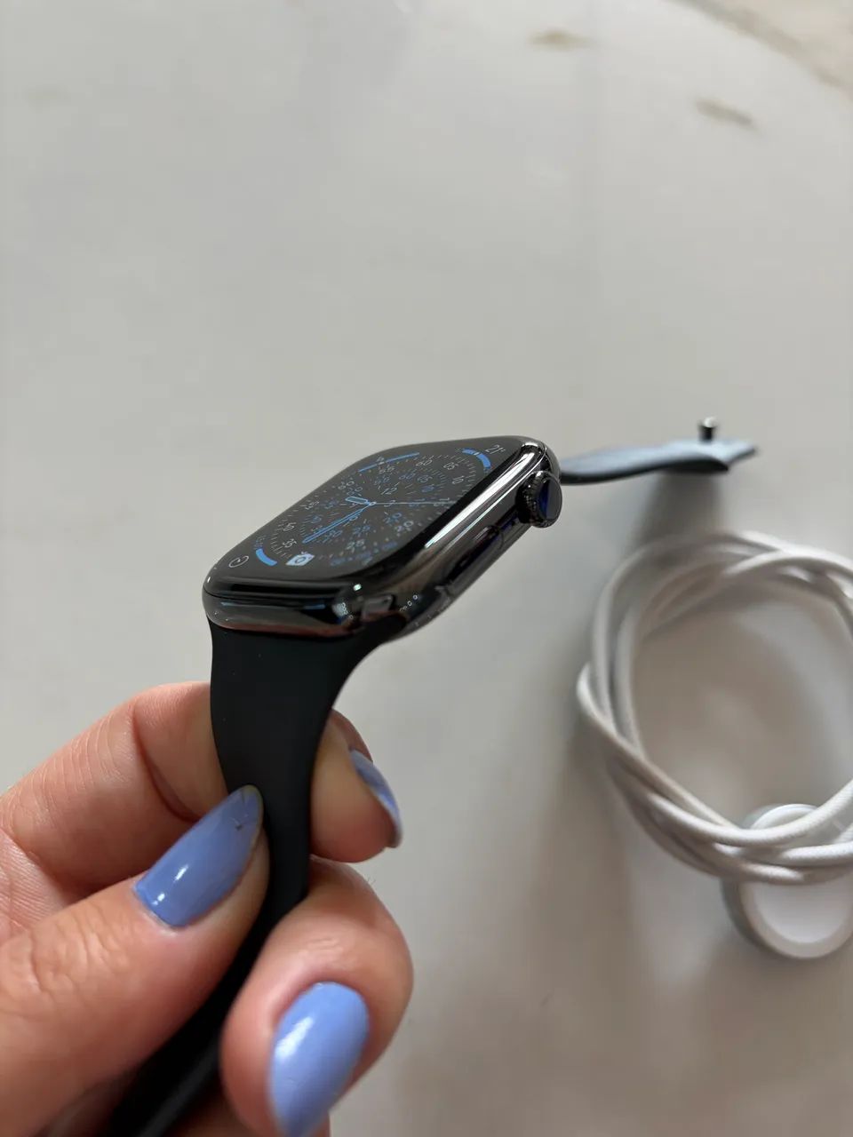 Apple Watch S 10  titânio  GPS CELULAR 