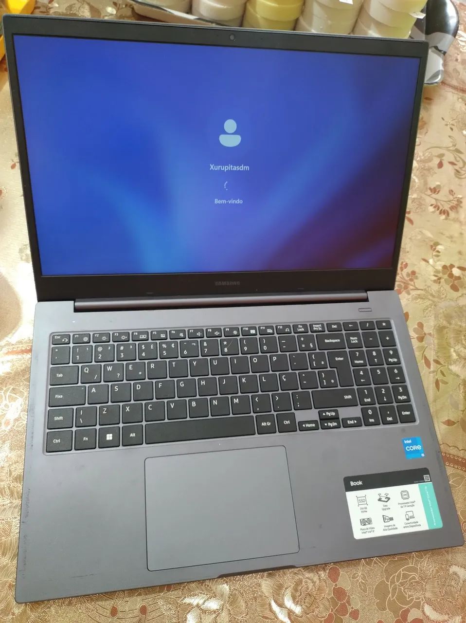 Notebook Samsung core i5 11 Ger nvme 120 conservado  - Foto 3