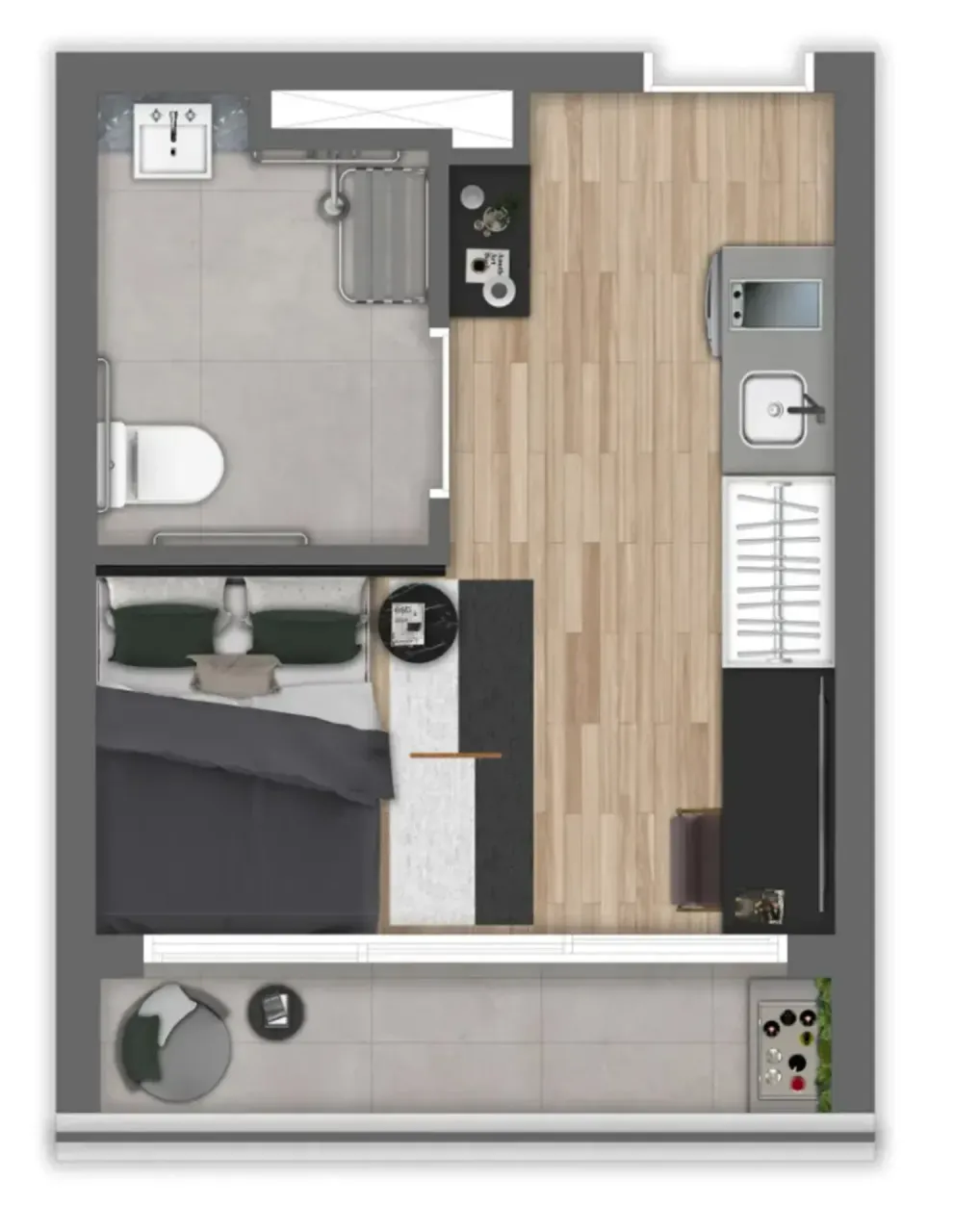 PLANTA 18m²