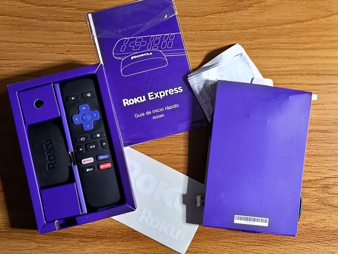 Roku Express Streaming Player Full HD - com Controle Remoto e Cabo HDMI - Foto 2