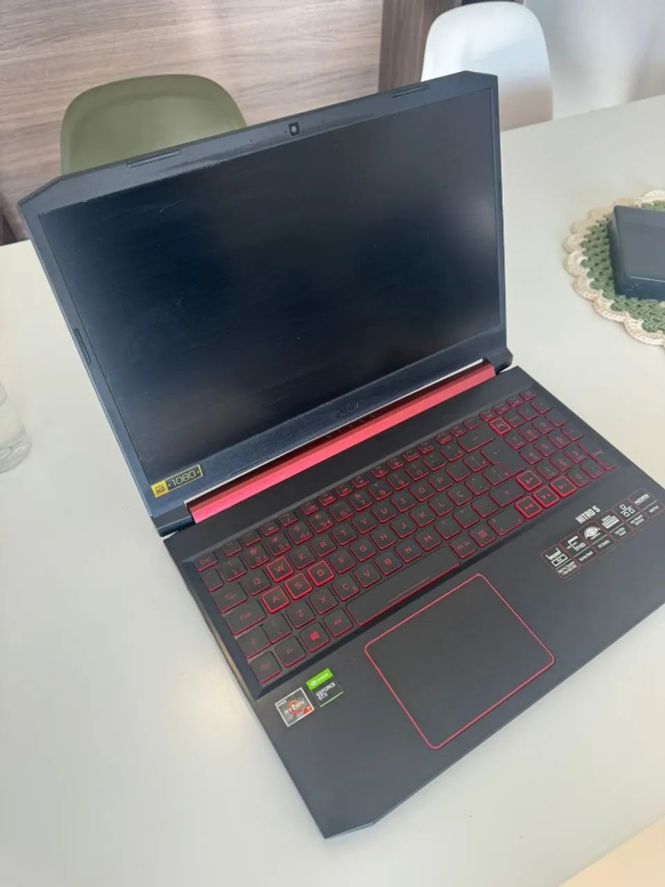 Notebook Gamer - Acer Nitro 5 gtx 1650