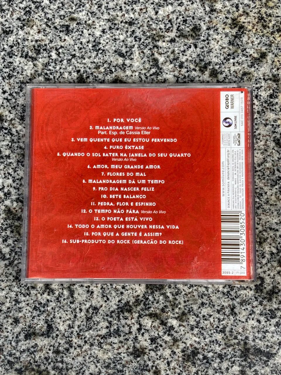 CD Barão Vermelho - Pedra, Flor e Espinho  - Foto 4
