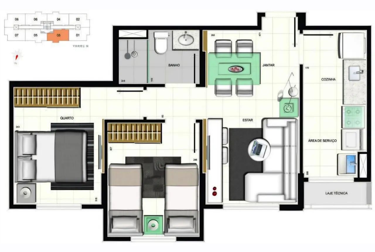 Residencial Villa Bella, Samambaia Sul  - Foto 3
