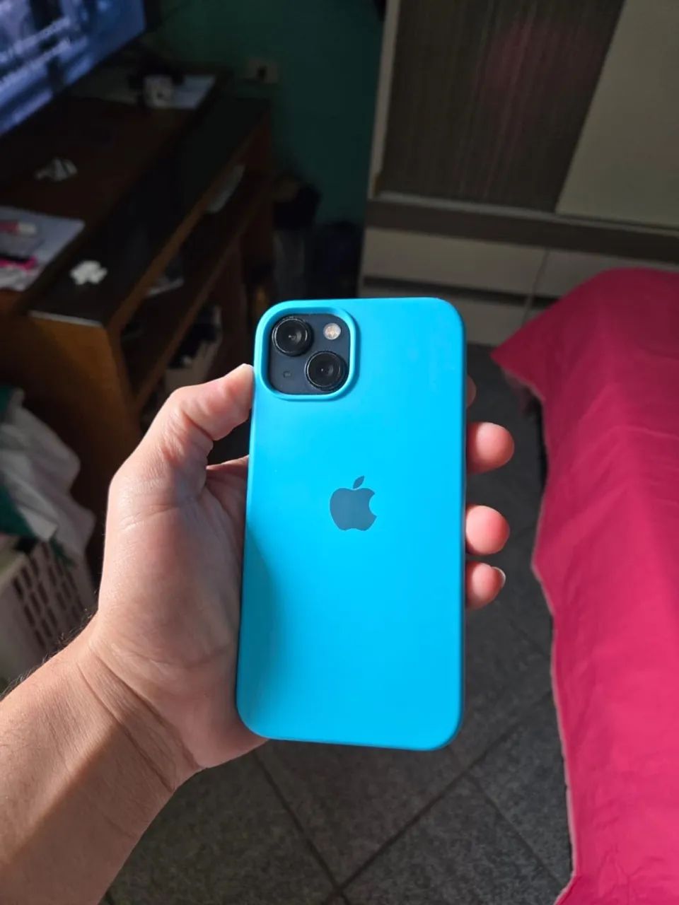 iPhone 13 256GB venda troca chip OFF - Foto 5