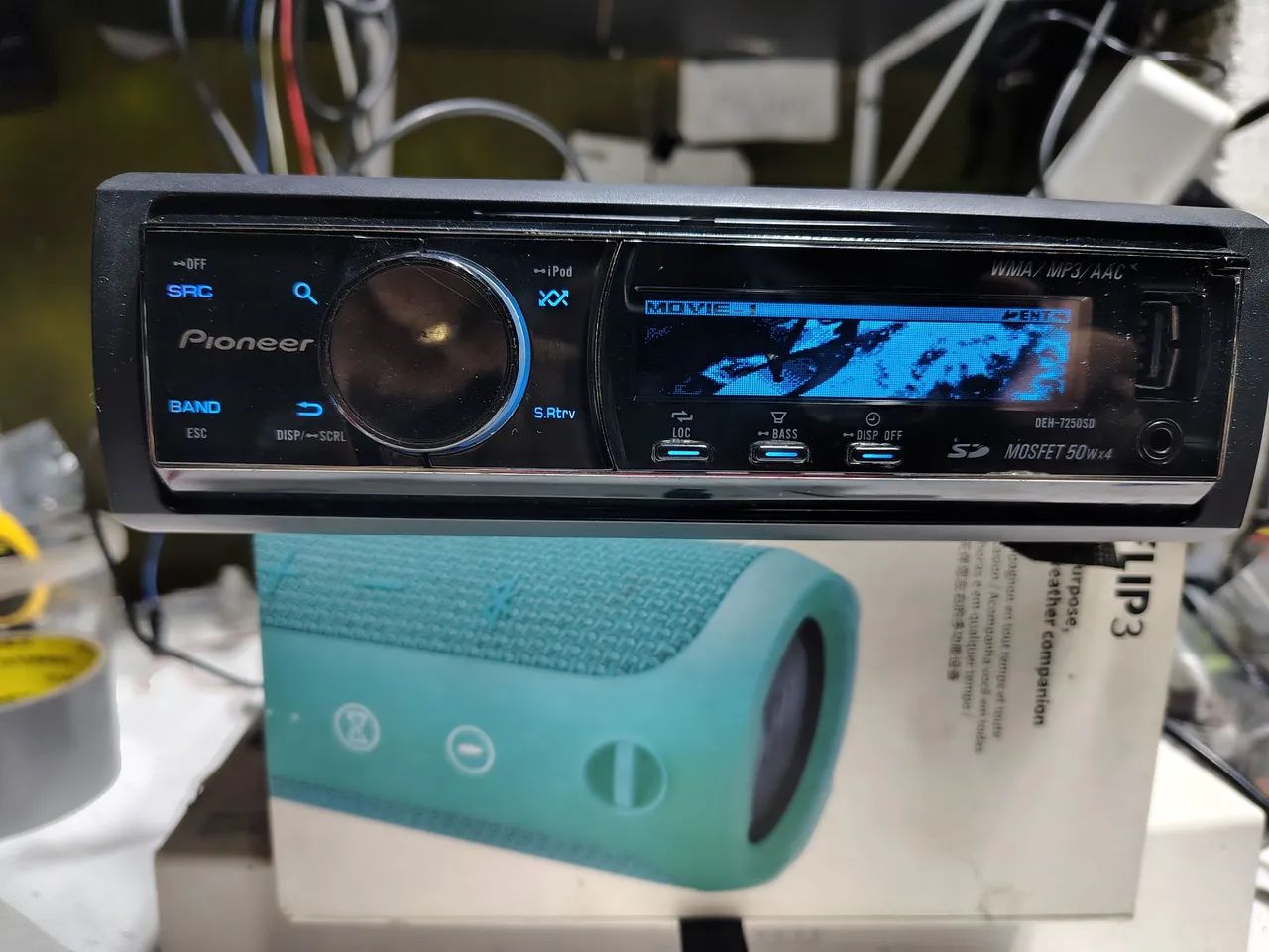 Vendo Pioneer deh 7250sd com Bluetooth interno  - Foto 2