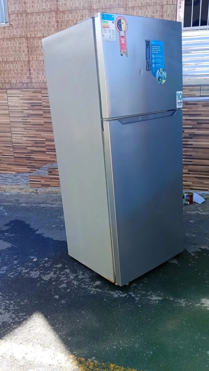 Geladeira Midea inox - Foto 2