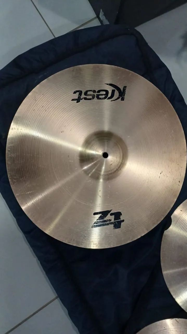 Prato de bateria e chimbal - Foto 3