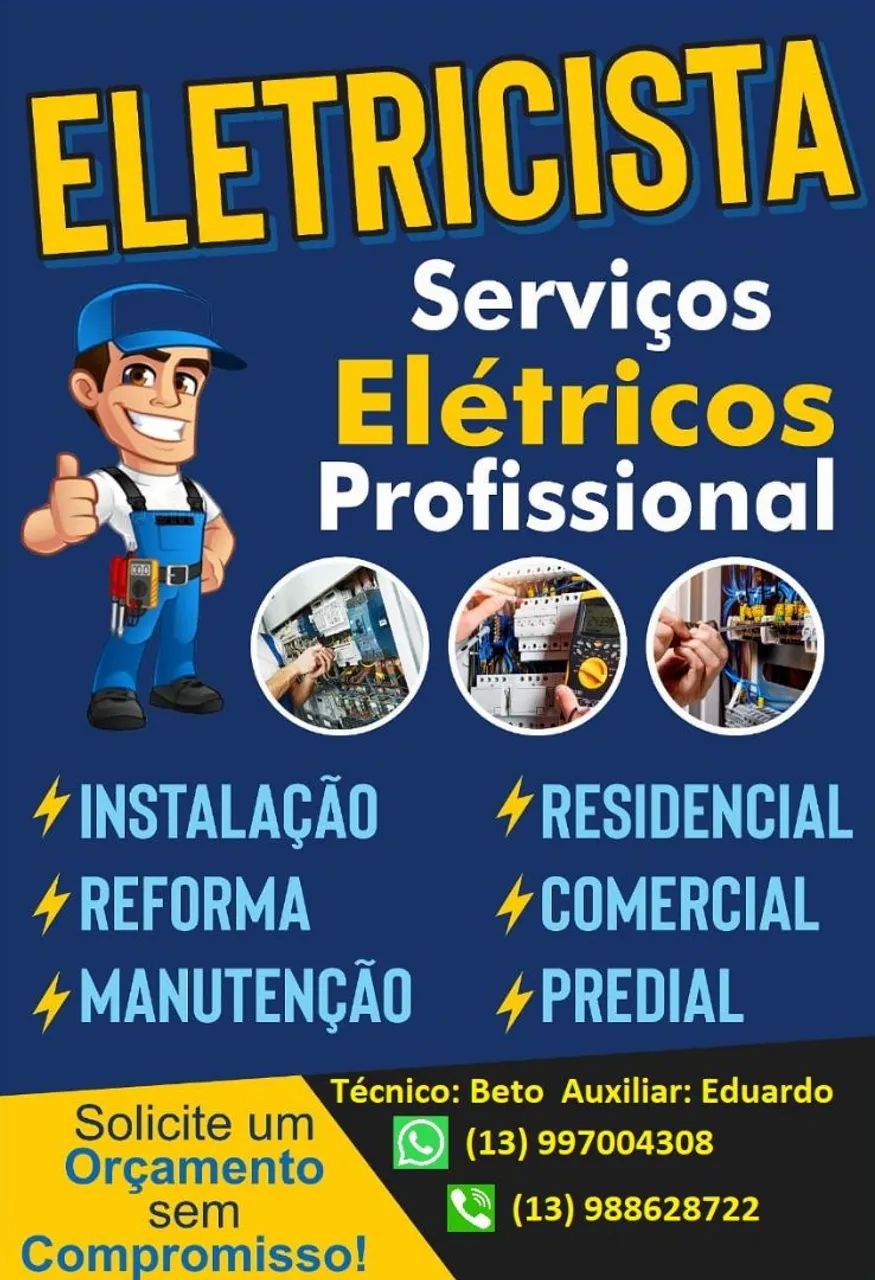 Eletricista Residencial e Predial 