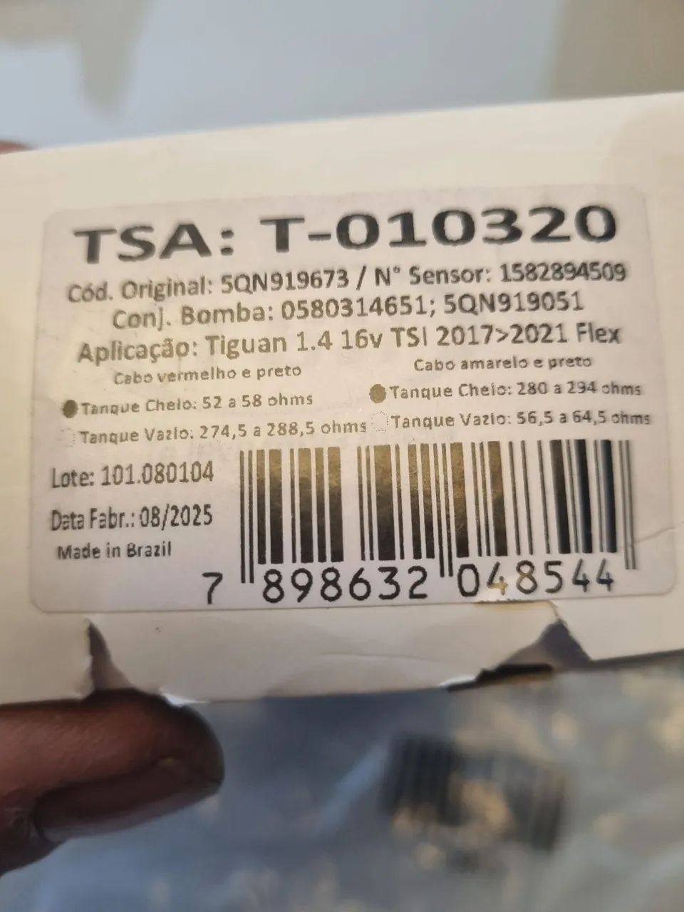 Sensor Nível Combustivel TSA - Foto 3