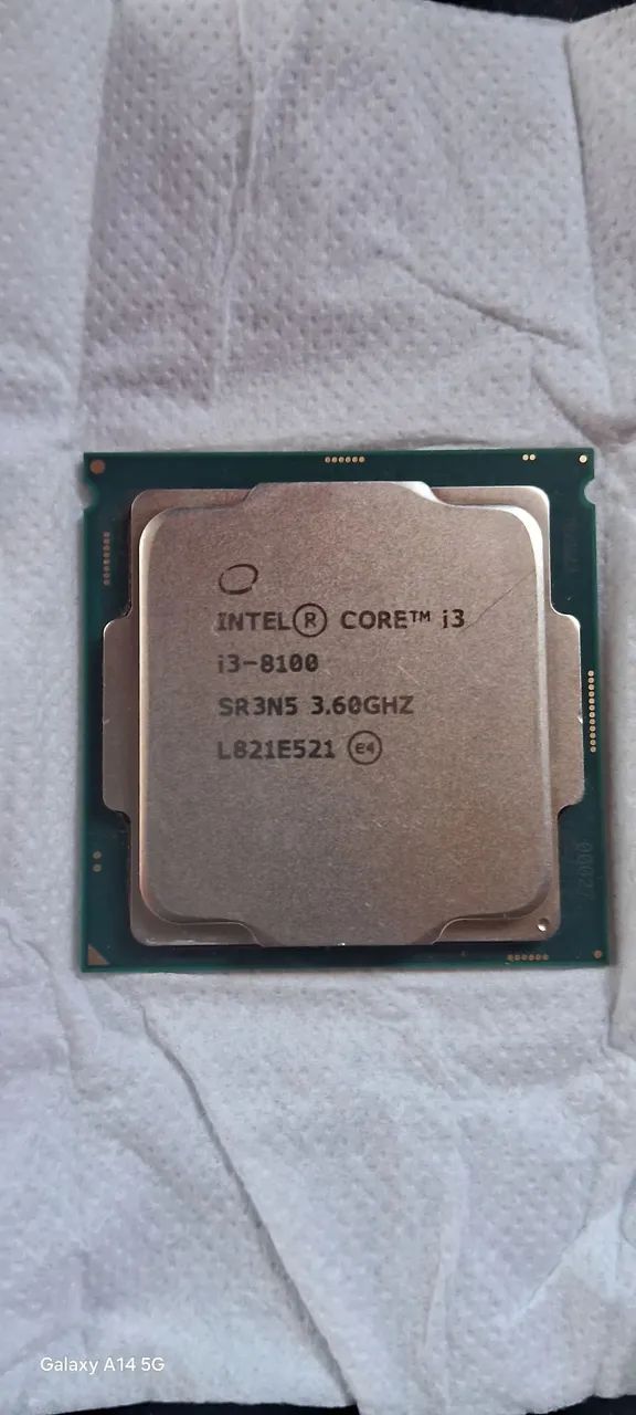 Processador intel Core i3 8100