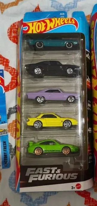 Pack Velozes e Furiosos Hot Wheels 