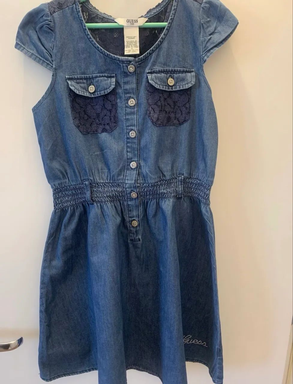 Vestido guess 10 infantil 