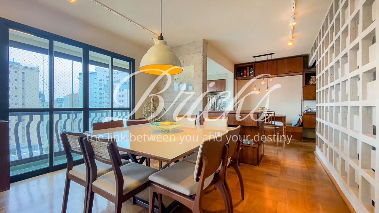 Apartamento em perdizes com 158 metros com vista .