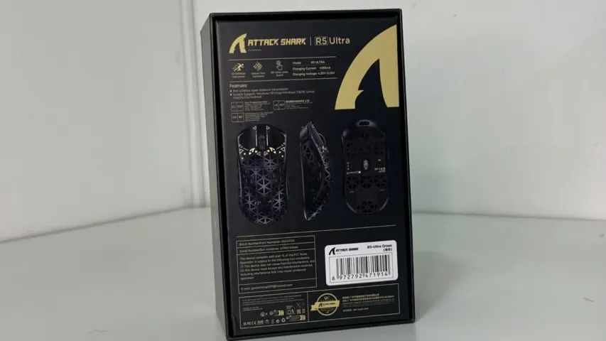 ATTACK SHARK R5 ULTRA VERDE - Foto 3
