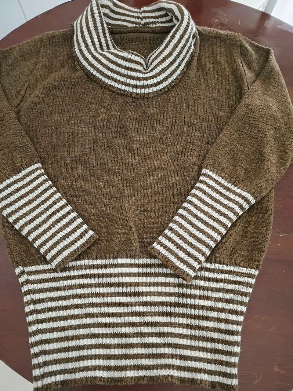 Blusa gola alta lã - Foto 2
