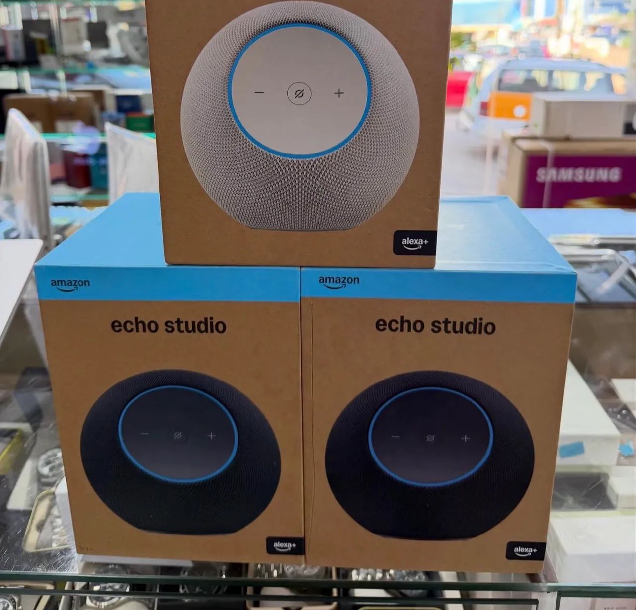 Alexa Echo Studio Nova Geração Lacrado - Foto 2