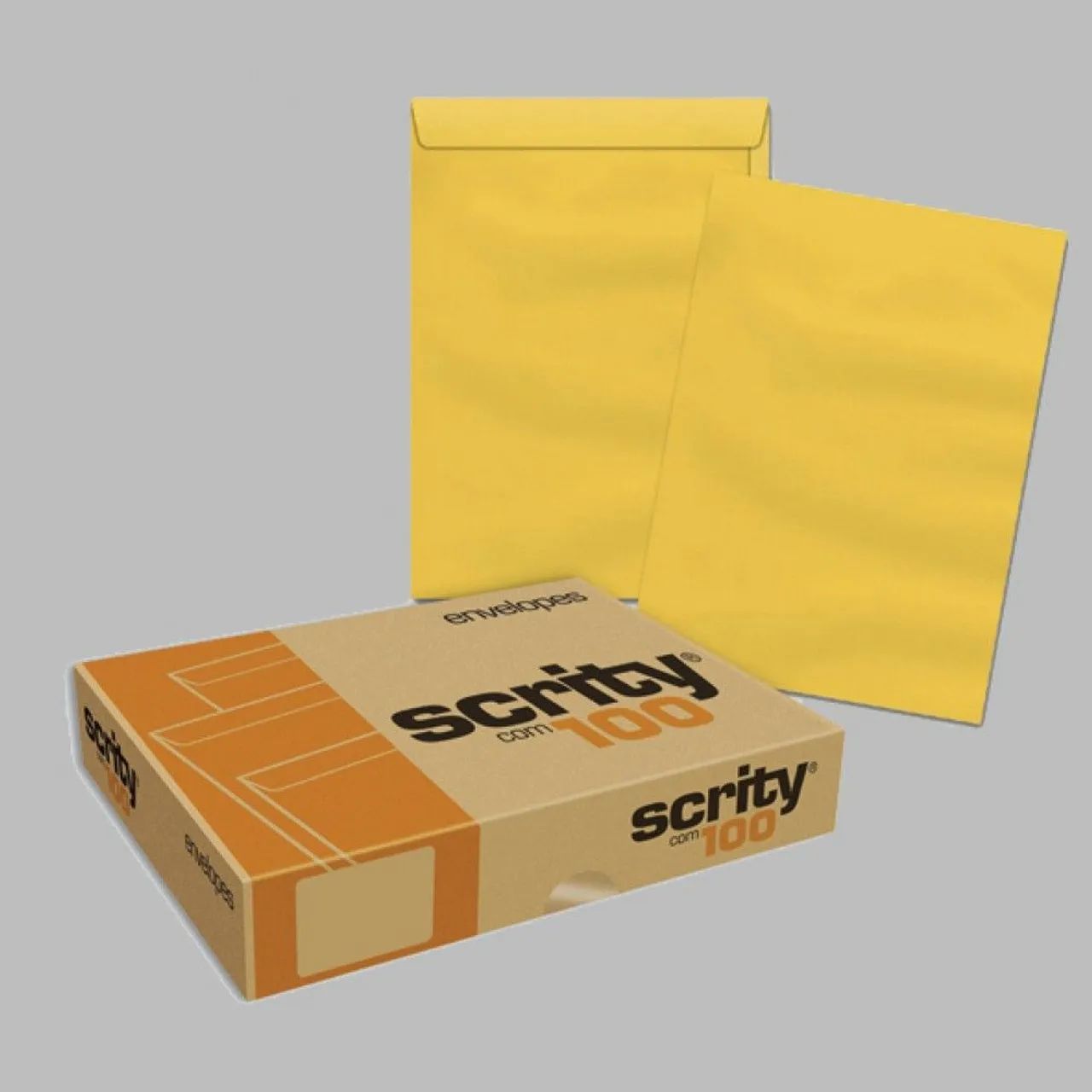 Envelope Saco SKO 336 260×360mm - Caixa com 100 Unid Scrity - Foto 2