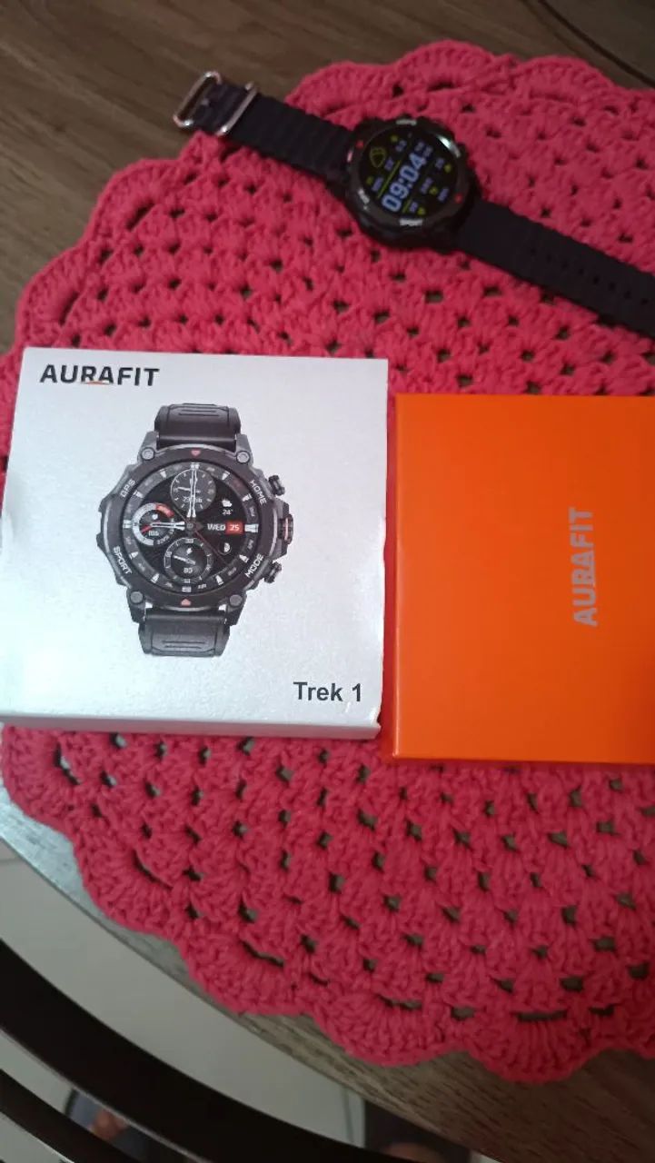 Vendo relógio smatwacht aurafit com GPS integrado .  - Foto 4