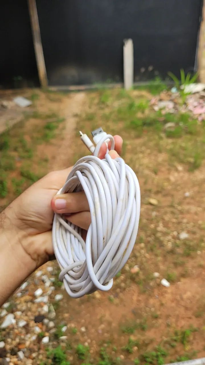 Cabo carregamento Micro USB de 10 metros - Foto 3