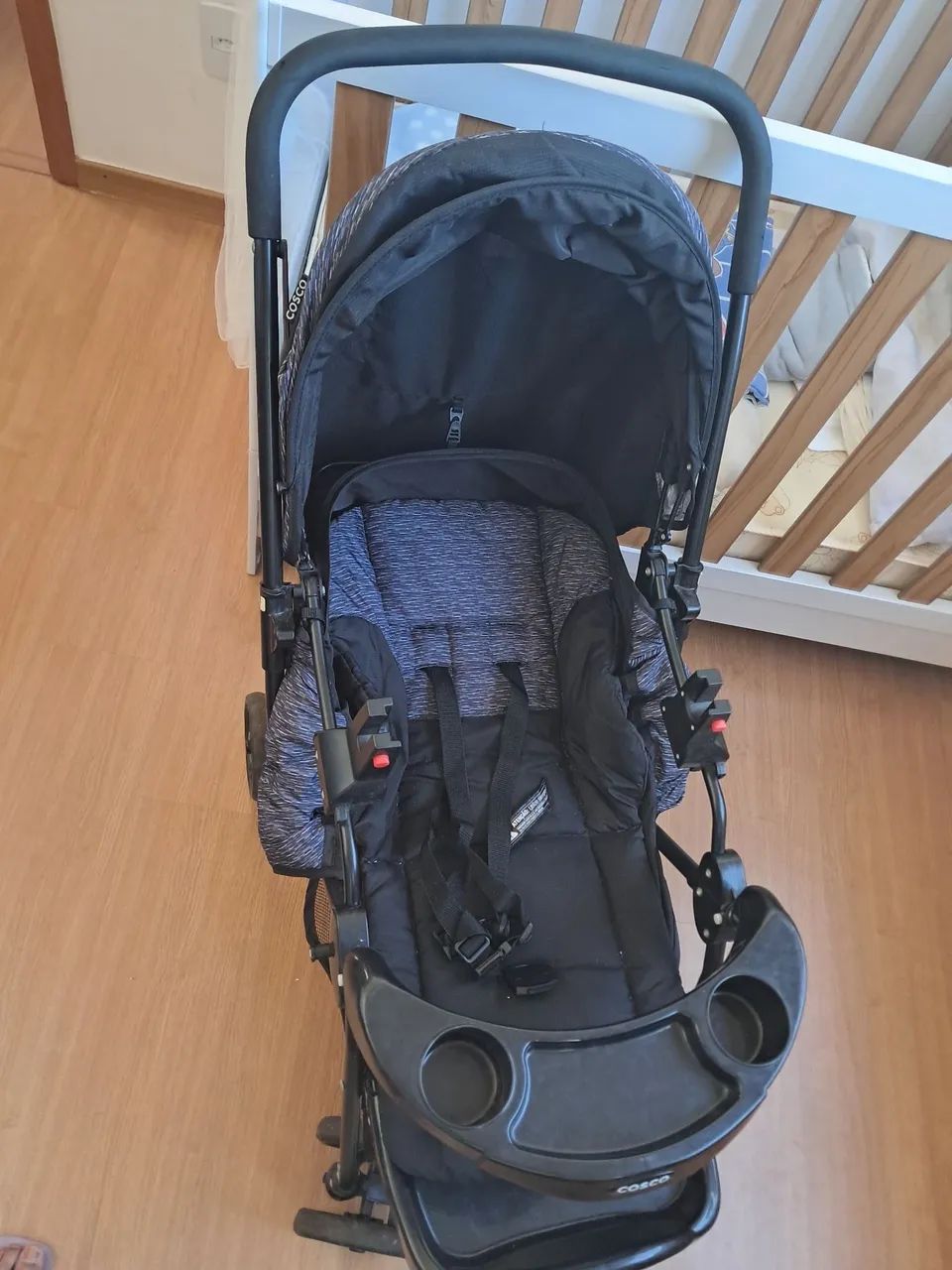 Carrinho + bebê conforto  - Foto 2