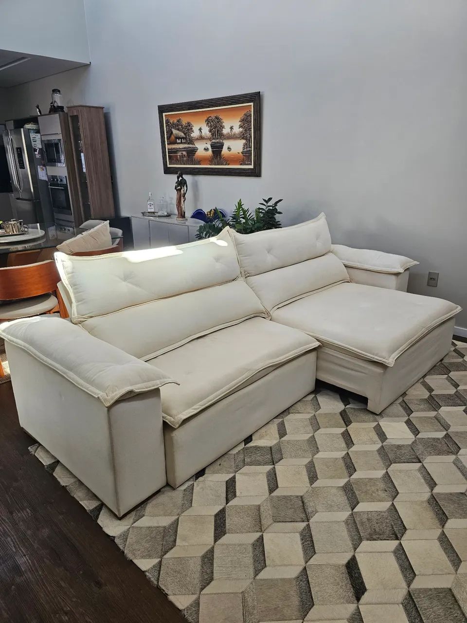 Vendo sofá semi novo - Foto 3
