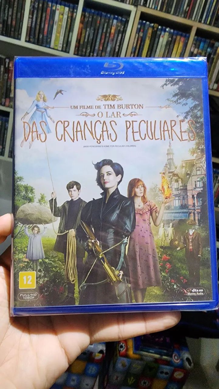 Blu-ray O Lar Das Crianças Peculiares Lacrado 