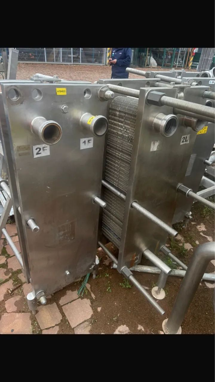 Trocador de Calor Pasteurizador em Aço Inox GEA  - Foto 2