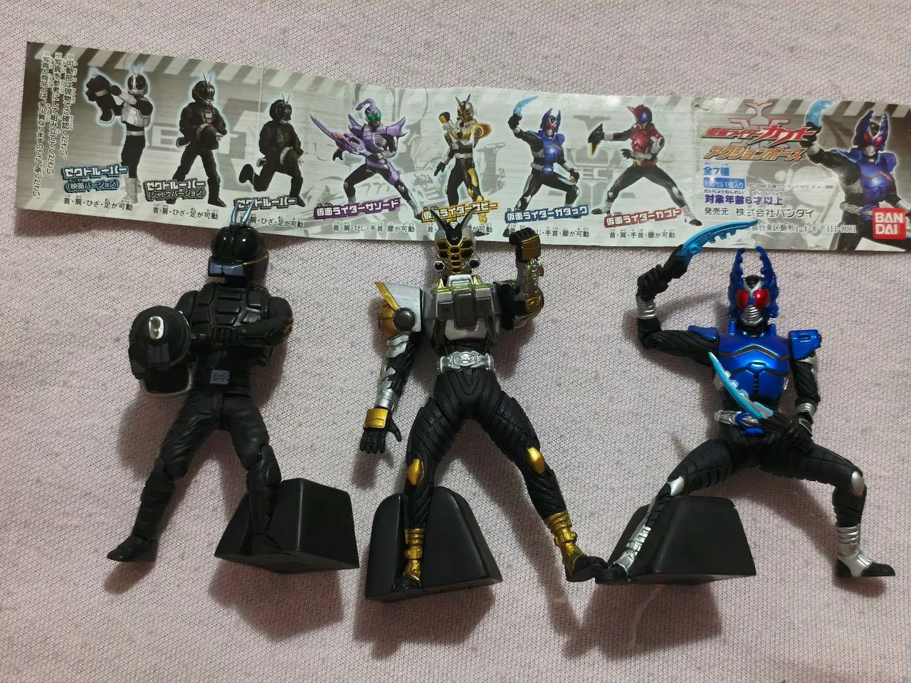 Figures Bandai originais japoneses 