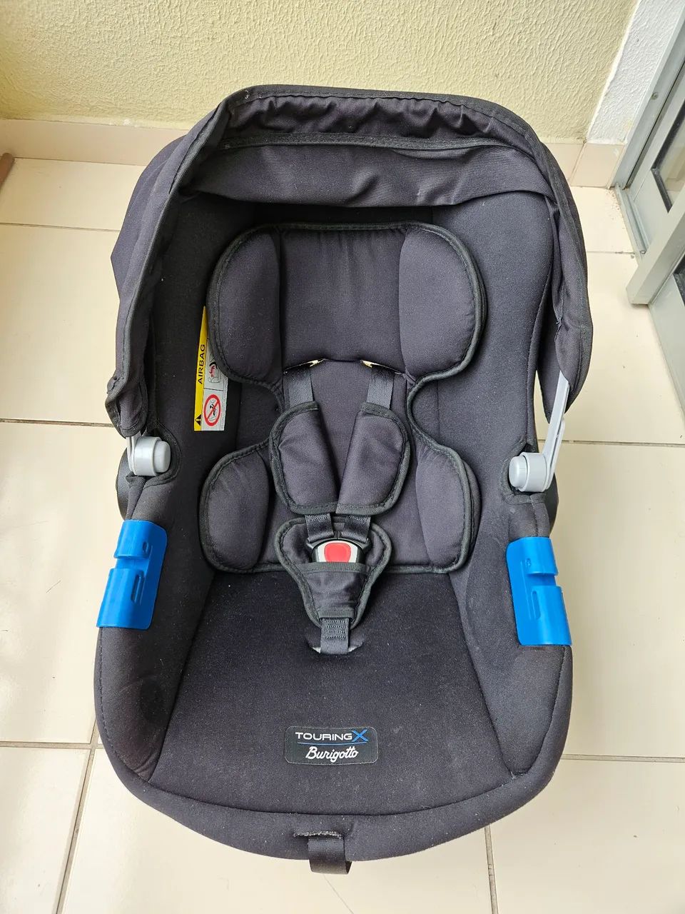 Bebê Conforto Burigotto Touring X Cor Preto