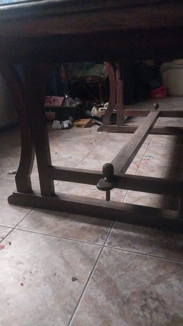 Mesa de jantar antiga - Foto 3