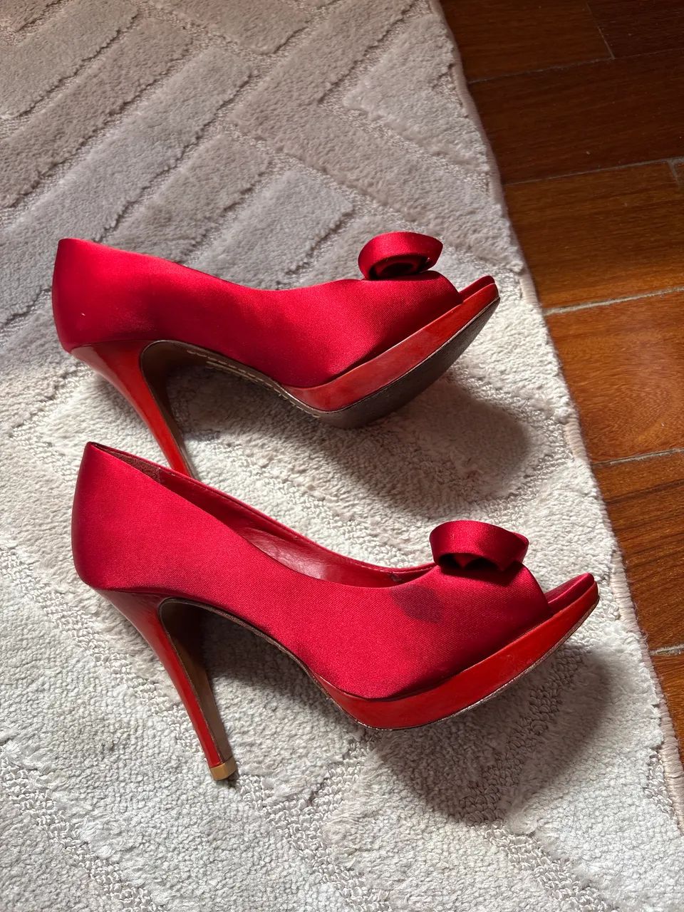 Sandália peep toe número 36 - Foto 2