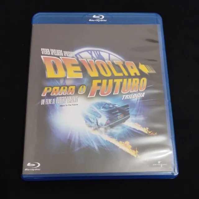 TRILOGIA DE FILMES DE VOLTA PARA O FUTURO EM BLU-RAY