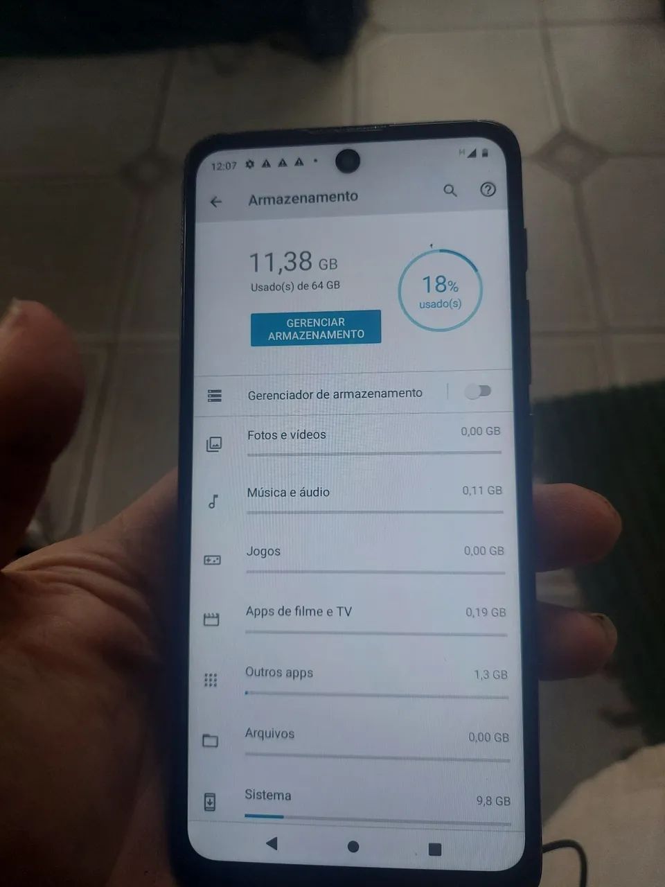 Moto e40 64g 4ram Funcionando perfeitamente  - Foto 4