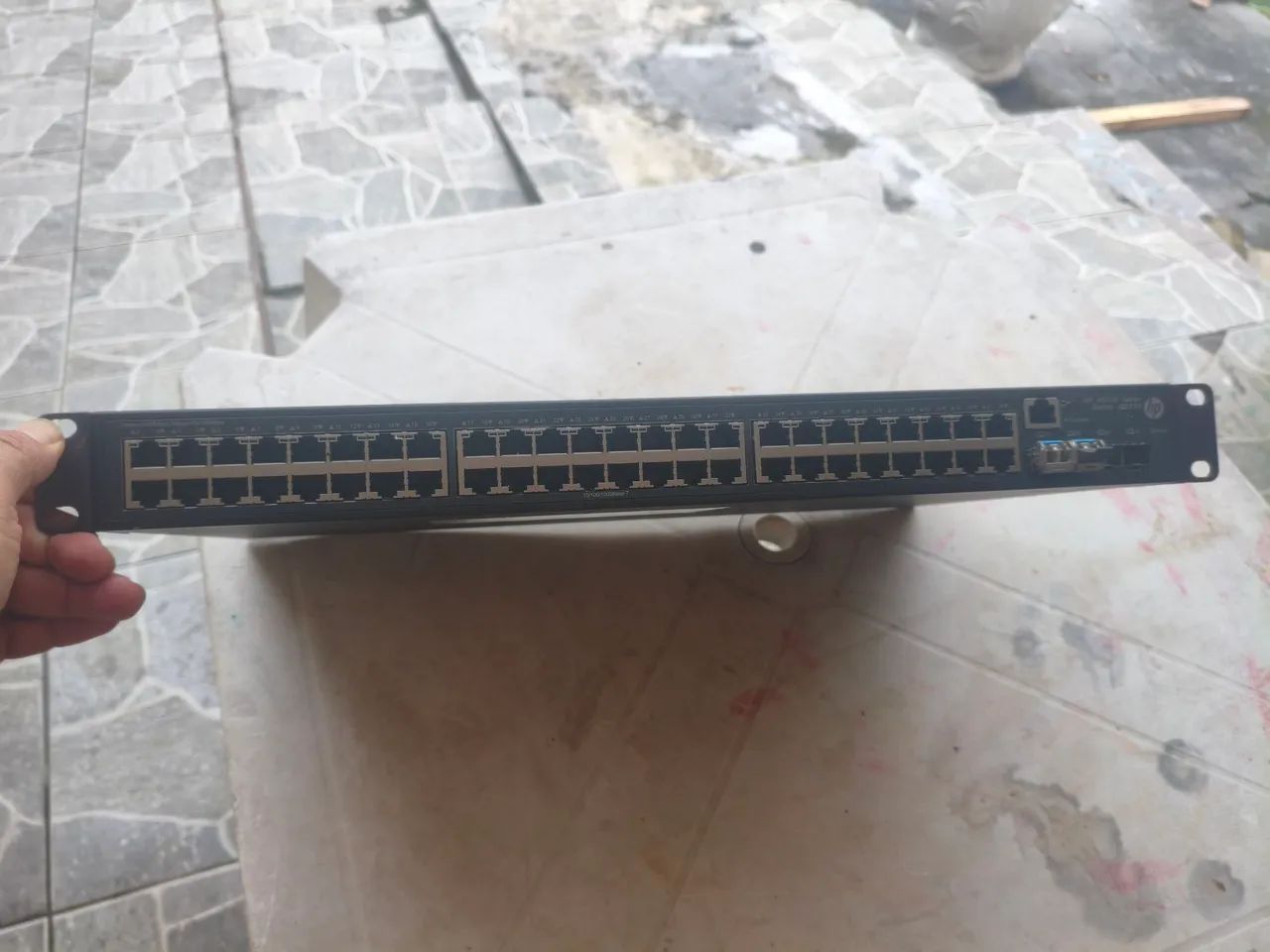 Switch HP 48 portas giga +4 SFP - Foto 4