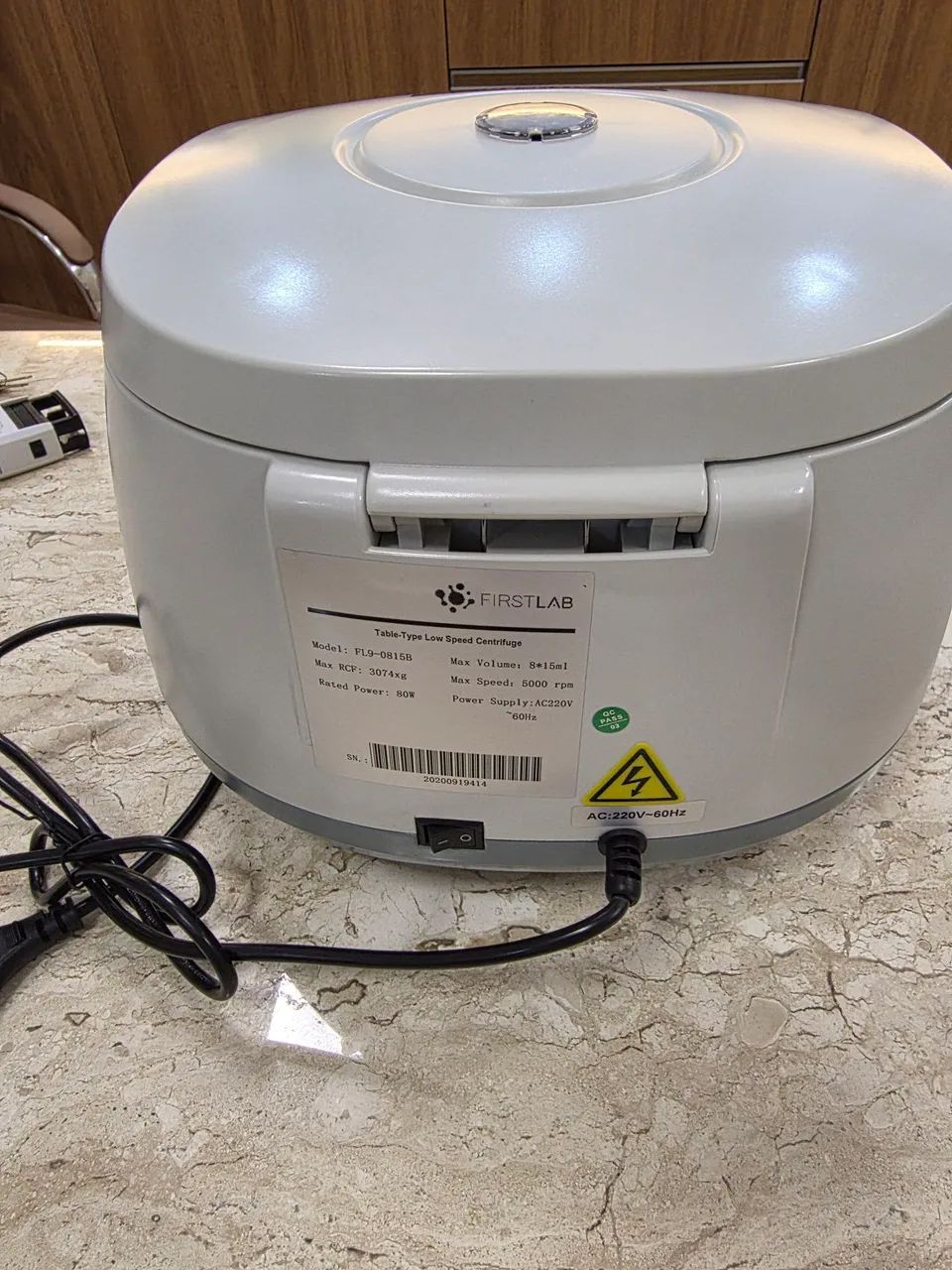 Centrífuga Científica Digital 5000 RPM - PRP / PRF - Excelente Estado - Foto 4