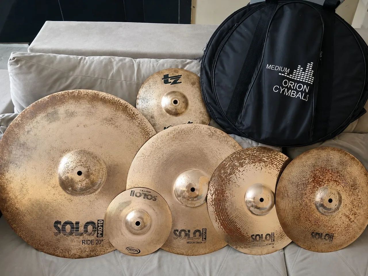 Kit 6 Pratos Orion + Bag